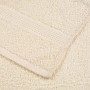 Toallas invitados 4 uds 100% algodón crema 30x50 cm 360 gsm de , Toallas - Ref: Foro24-136996, Precio: 17,55 €, Descuento: %