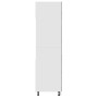 Armario frigorífico madera ingeniería hormigón 60x57x207 cm de vidaXL, Armarios de cocina - Ref: Foro24-802542, Precio: 170,6...