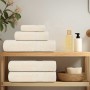 Toallas 10 uds 100% algodón crema 30x30 cm 360 gsm de , Toallas - Ref: Foro24-136994, Precio: 22,39 €, Descuento: %