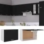 Armario colgante de cocina contrachapada negro 60x31x40 cm de vidaXL, Armarios de cocina - Ref: Foro24-802514, Precio: 47,06 ...