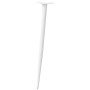 Patas para mesa de centro cónicas 4 uds acero blanco 72-73 cm de , Patas para mesas - Ref: Foro24-4012517, Precio: 60,54 €, D...