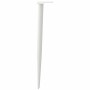 Patas para mesa de centro cónicas 4 uds acero blanco 72-73 cm de , Patas para mesas - Ref: Foro24-4012517, Precio: 60,54 €, D...