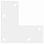 Patas para mesa de centro cónicas 4 uds acero blanco 72-73 cm de , Patas para mesas - Ref: Foro24-4012517, Precio: 60,54 €, D...
