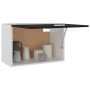 Armario colgante de cocina contrachapada negro 60x31x40 cm de vidaXL, Armarios de cocina - Ref: Foro24-802514, Precio: 47,73 ...