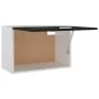 Armario colgante de cocina contrachapada negro 60x31x40 cm de vidaXL, Armarios de cocina - Ref: Foro24-802514, Precio: 47,06 ...