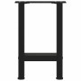 Patas de mesa de centro acero negro 2 uds 38x(42-43) cm de , Patas para mesas - Ref: Foro24-4013276, Precio: 47,71 €, Descuen...