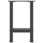 Patas de mesa de centro acero antracita 2 uds 28x(42-43) cm de , Patas para mesas - Ref: Foro24-4013274, Precio: 56,35 €, Des...
