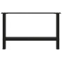 Patas de mesa de centro acero negro 2 uds 70x(42-43) cm de , Patas para mesas - Ref: Foro24-4013288, Precio: 61,36 €, Descuen...