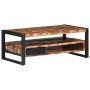 Mesa de centro multicolor 90x50x36 cm madera maciza reciclada de , Mesas de centro - Ref: Foro24-4013558, Precio: 170,80 €, D...