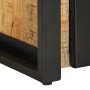 Mesa de centro de madera maciza de mango rugosa 90x50x36 cm de , Mesas de centro - Ref: Foro24-4013553, Precio: 211,82 €, Des...