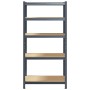 Estantería resistente 5 niveles madera contrachapada de , Estanterías industriales - Ref: Foro24-4016959, Precio: 65,32 €, De...