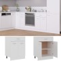 Armario inferior de cocina cajón madera de ingeniería blanco de vidaXL, Armarios de cocina - Ref: Foro24-801228, Precio: 82,0...