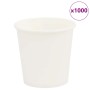 Tazas de café de papel 1000 uds 4oz 100ml blanco de , Vasos desechables - Ref: Foro24-4102790, Precio: 43,05 €, Descuento: %