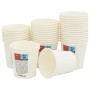 Tazas de café de papel 1000 uds 4oz 100ml blanco de , Vasos desechables - Ref: Foro24-4102790, Precio: 43,05 €, Descuento: %