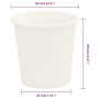 Tazas de café de papel 1000 uds 4oz 100ml blanco de , Vasos desechables - Ref: Foro24-4102790, Precio: 43,05 €, Descuento: %