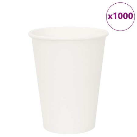 Tazas de café de papel 1000 uds 12oz 300ml blanco de , Vasos desechables - Ref: Foro24-4102792, Precio: 91,15 €, Descuento: %