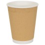 Tazas de café de papel 500 uds 12oz 300ml marrón de , Vasos desechables - Ref: Foro24-4102800, Precio: 78,63 €, Descuento: %