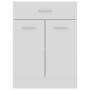 Armario inferior de cocina cajón madera de ingeniería blanco de vidaXL, Armarios de cocina - Ref: Foro24-801228, Precio: 82,0...