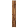 Armario de baño madera contrachapada madera vieja 25x25x170 cm de , Muebles de baño - Ref: Foro24-856652, Precio: 76,05 €, De...