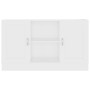 Aparador de madera contrachapada blanco 120x30,5x70 cm de vidaXL, Aparadores - Ref: Foro24-802777, Precio: 95,05 €, Descuento: %