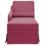 Chaise longue respaldo reposabrazos derecho terciopelo de , Divanes - Ref: Foro24-4009786, Precio: 146,51 €, Descuento: %