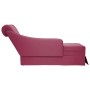 Chaise longue respaldo reposabrazos derecho terciopelo de , Divanes - Ref: Foro24-4009786, Precio: 146,51 €, Descuento: %