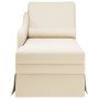 Chaise longue respaldo reposabrazos derecho terciopelo lino de , Divanes - Ref: Foro24-4009790, Precio: 130,84 €, Descuento: %