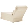 Chaise longue respaldo reposabrazos derecho terciopelo lino de , Divanes - Ref: Foro24-4009790, Precio: 130,84 €, Descuento: %