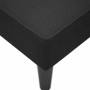 Chaise longue con reposabrazos derecho tela negra de , Divanes - Ref: Foro24-4009802, Precio: 115,17 €, Descuento: %