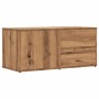 Mueble de TV madera de ingeniería roble artisan 80x34x35,5 cm de , Muebles TV - Ref: Foro24-856011, Precio: 76,91 €, Descuent...