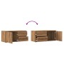 Mueble de TV madera de ingeniería roble artisan 80x34x35,5 cm de , Muebles TV - Ref: Foro24-856011, Precio: 76,91 €, Descuent...