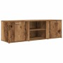 Mueble de TV madera contrachapada envejecida 120x34x37 cm de , Muebles TV - Ref: Foro24-855974, Precio: 84,16 €, Descuento: %