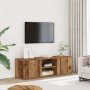 Mueble de TV madera contrachapada envejecida 120x34x37 cm de , Muebles TV - Ref: Foro24-855974, Precio: 84,16 €, Descuento: %