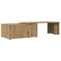 Mesa de centro madera de ingeniería roble artisan 150x50x35 cm de , Mesas de centro - Ref: Foro24-855981, Precio: 82,10 €, De...