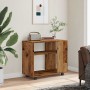 Mesa auxiliar de madera contrachapada envejecida 70x35x55 cm de , Mesas auxiliares - Ref: Foro24-856026, Precio: 49,54 €, Des...