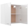 Armario colgante cocina madera ingeniería blanca 60x31x60 cm de vidaXL, Armarios de cocina - Ref: Foro24-801273, Precio: 68,0...