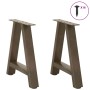 Patas de mesa de centro forma A 2uds acero 38x(42-43) cm de , Patas para mesas - Ref: Foro24-4012831, Precio: 59,77 €, Descue...