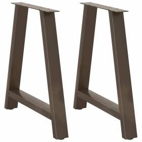 Patas de mesa de centro forma A 2uds acero 80x(72-73) cm de , Patas para mesas - Ref: Foro24-4012859, Precio: 92,78 €, Descue...