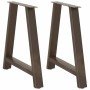Patas de mesa de centro forma A 2uds acero 80x(72-73) cm de , Patas para mesas - Ref: Foro24-4012859, Precio: 92,78 €, Descue...