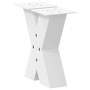 Patas de mesa de centro forma X 2uds acero blanco 30x(30-31) cm de , Patas para mesas - Ref: Foro24-4012929, Precio: 76,81 €,...