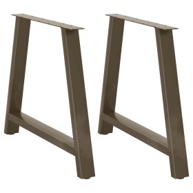 Patas de mesa de centro forma A 2uds acero 100x(72-73) cm de , Patas para mesas - Ref: Foro24-4012867, Precio: 107,69 €, Desc...