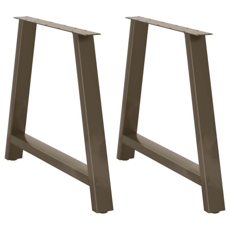 Patas de mesa de centro forma A 2uds acero 100x(72-73) cm de , Patas para mesas - Ref: Foro24-4012867, Precio: 107,69 €, Desc...