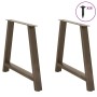 Patas de mesa de centro forma A 2uds acero 100x(72-73) cm de , Patas para mesas - Ref: Foro24-4012867, Precio: 107,69 €, Desc...