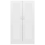 Estantería madera contrachapada blanco brillo 82,5x30,5x150 cm de vidaXL, Librerías y estanterías - Ref: Foro24-802729, Preci...