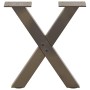 Patas de mesa centro forma X 2uds acero natural 30x(30-31) cm de , Patas para mesas - Ref: Foro24-4012871, Precio: 43,66 €, D...