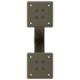 Patas de mesa centro forma X 2uds acero natural 30x(30-31) cm de , Patas para mesas - Ref: Foro24-4012871, Precio: 43,66 €, D...