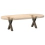 Patas de mesa centro forma X 2uds acero natural 30x(30-31) cm de , Patas para mesas - Ref: Foro24-4012871, Precio: 43,66 €, D...