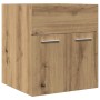 Mueble de lavabo de baño madera roble artisan 41x38,5x46 cm de , Muebles de baño - Ref: Foro24-856206, Precio: 44,38 €, Descu...