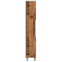 Armario de baño madera contrachapada envejecida 30x30x179 cm de , Muebles de baño - Ref: Foro24-856140, Precio: 95,09 €, Desc...