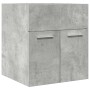 Mueble de lavabo madera ingeniería gris hormigón 41x38,5x46 cm de , Muebles de baño - Ref: Foro24-856204, Precio: 35,73 €, De...